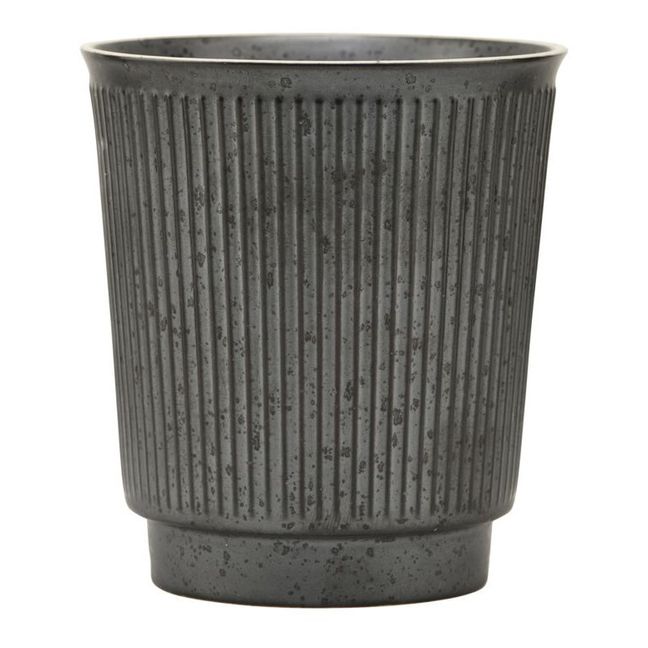 Tasse aus Steinzeug Berica | Schwarz