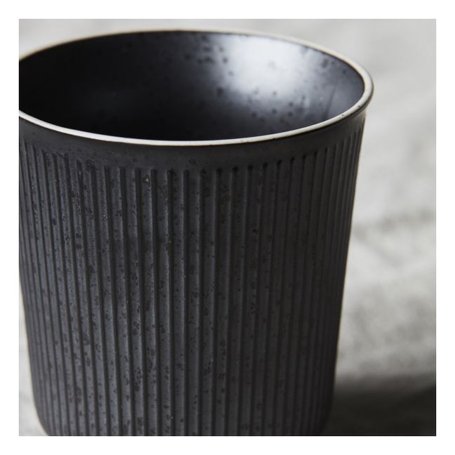 Tazza Berica in arenaria | Nero