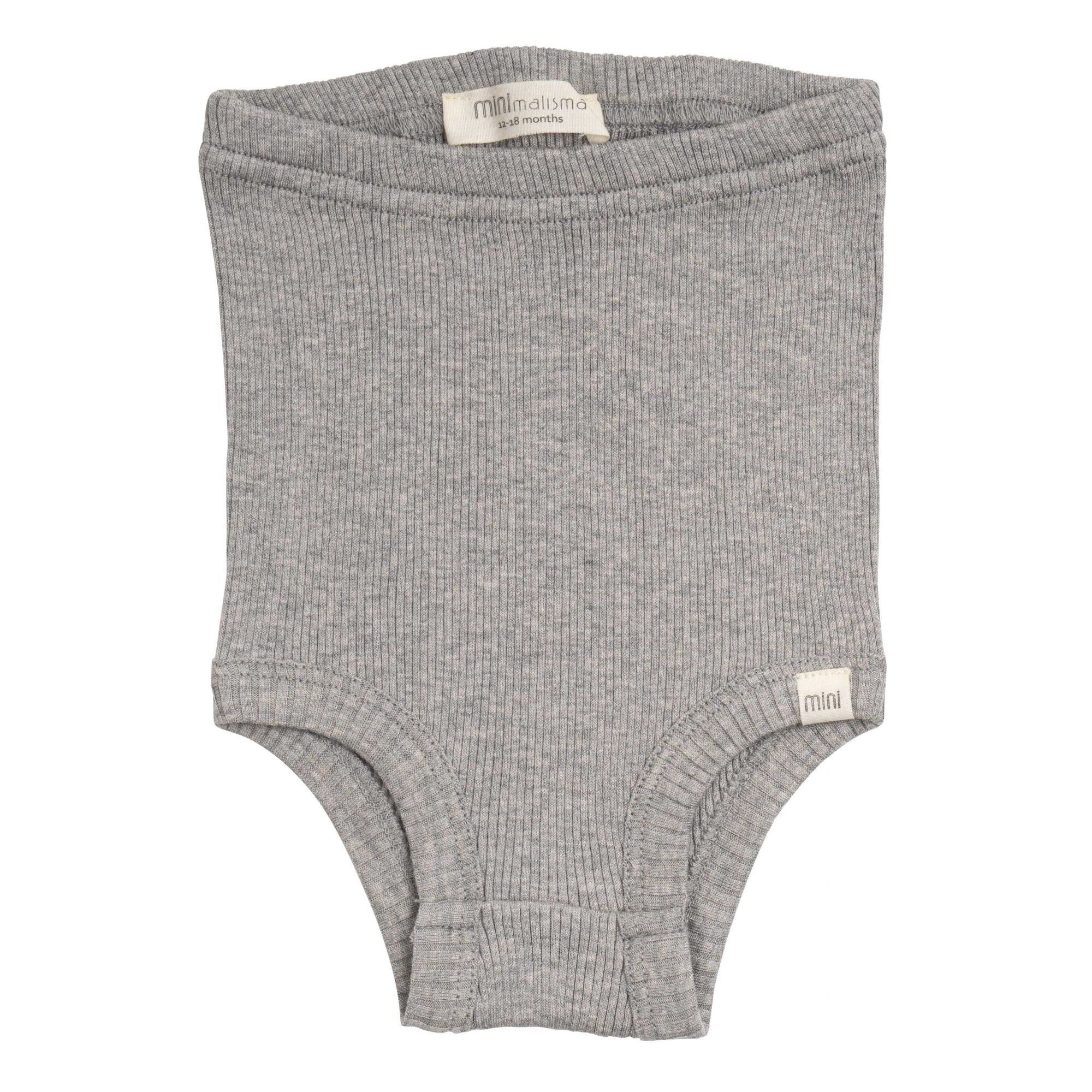 Minimalisma - Culotte Haute Bobbi Soie et Coton - Fille - Gris