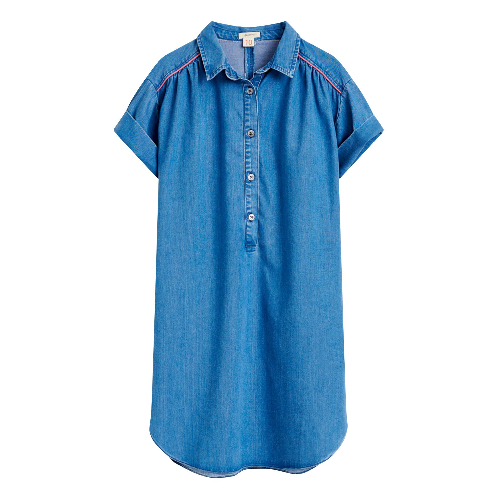 Bellerose - Robe Chemise Adjani - Fille - Bleu jean