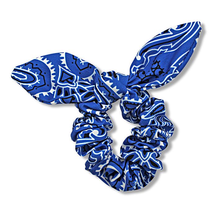 Milk x Soda - Chouchou Bandana Bow - Fille - Bleu