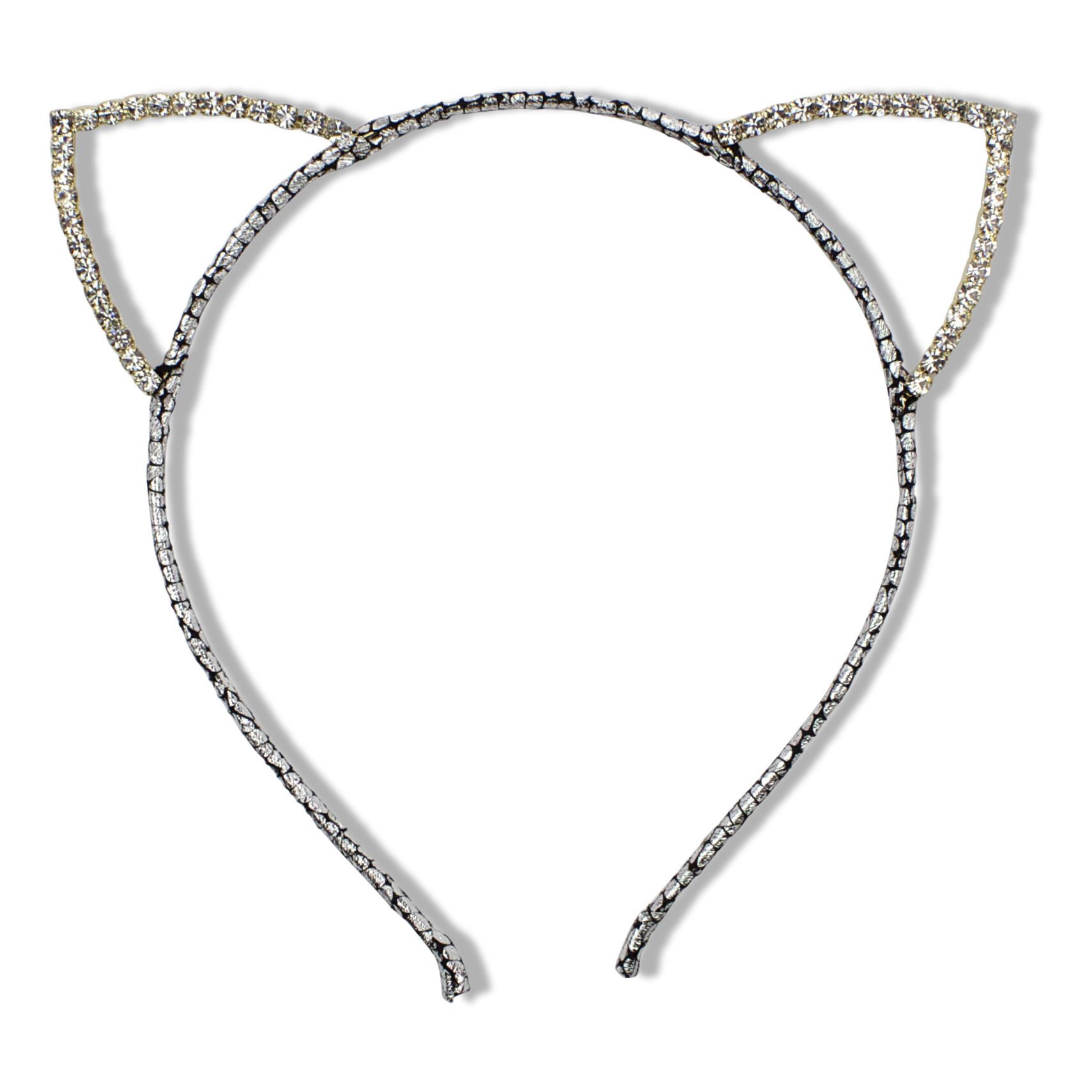 Milk x Soda - Serre-tête Kitty Kat - Fille - Argenté