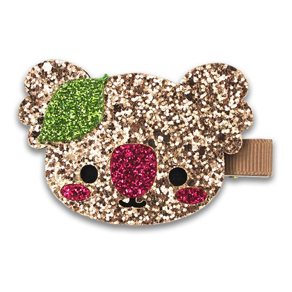 Milk x Soda - Barrette Koala - Fille - Doré