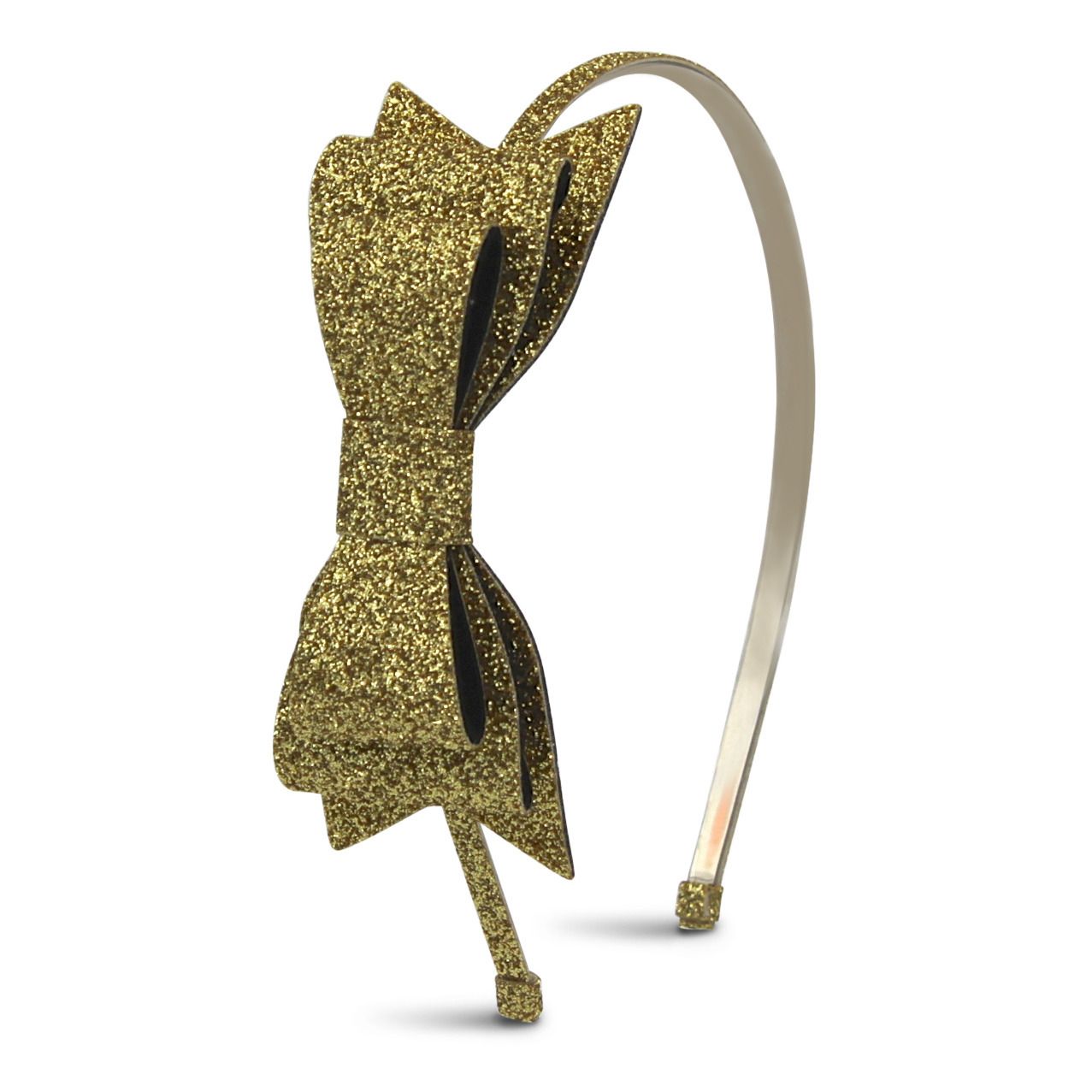 Milk x Soda - Serre-tête Sparkle Bow - Fille - Doré