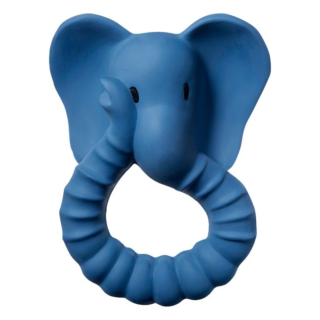Anillo de dentición Éléphant Azul