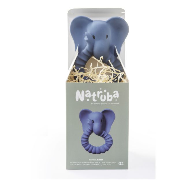 Anneau de dentition Éléphant | Bleu
