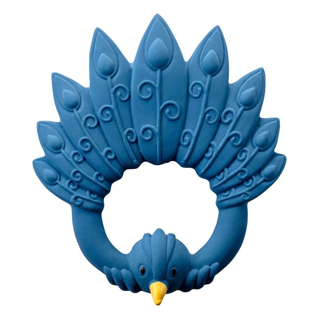 Beißring Pfau | Blau