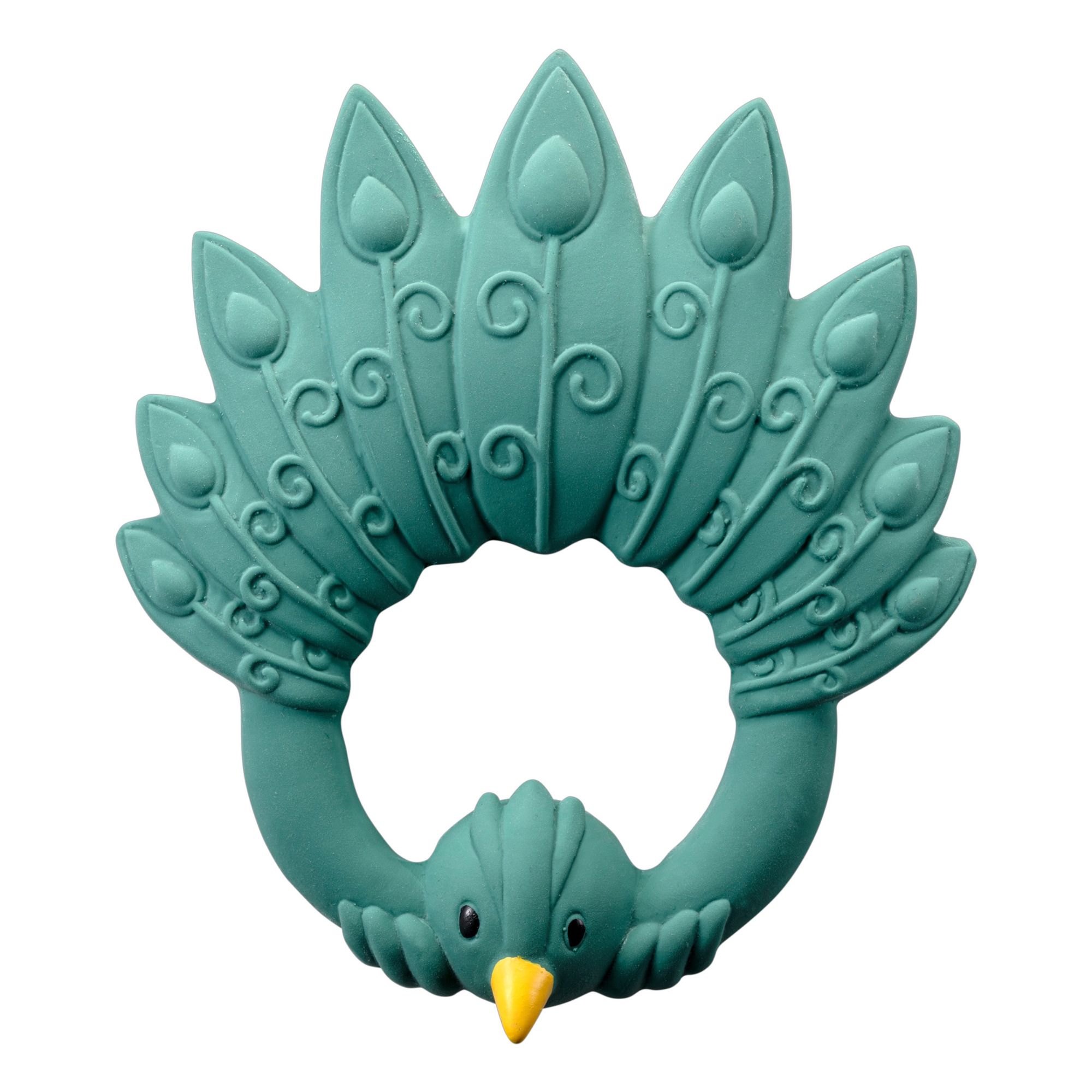 Natruba - Anneau de dentition Paon | Vert