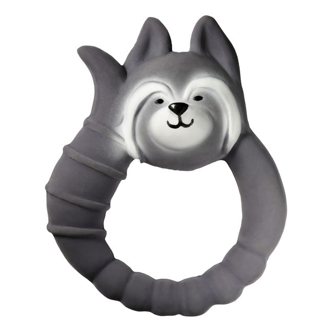 Raccoon Teething Ring | Grey