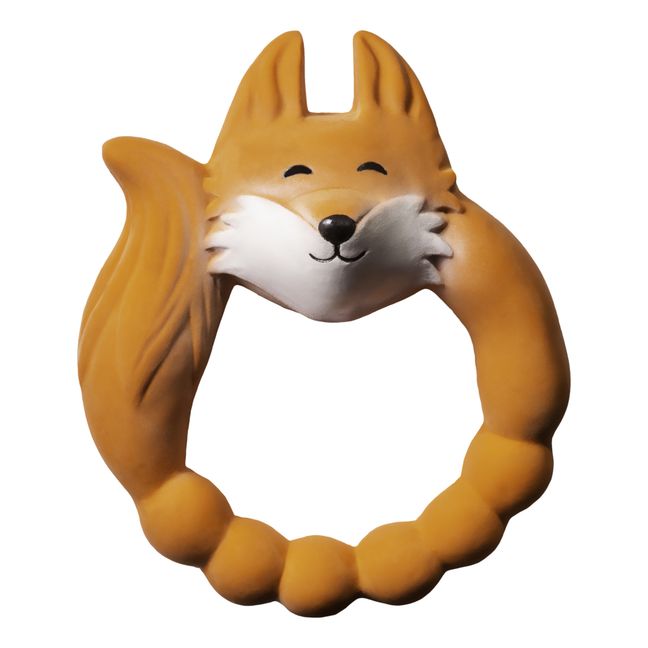 Fox Teething Ring | Brown