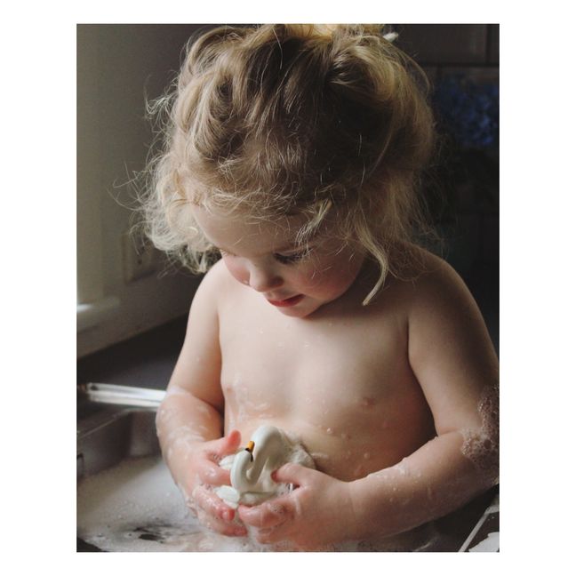 Swan Bath Toy | White
