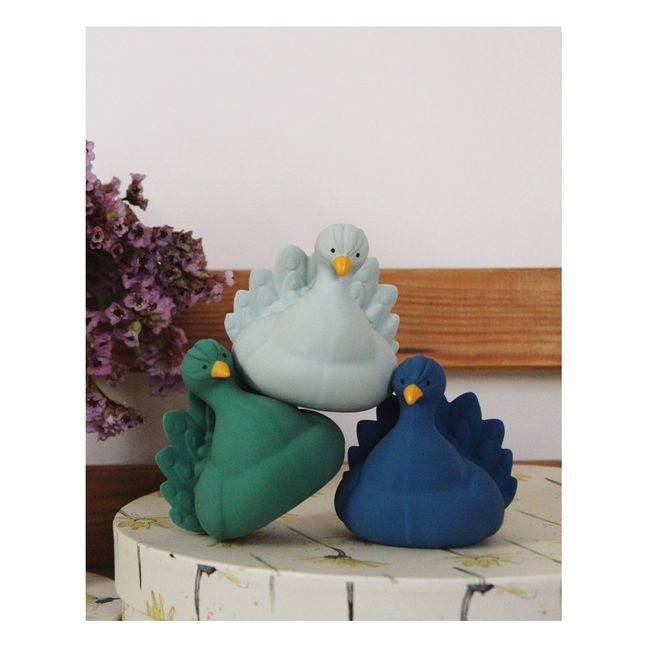 Peacock Bath Toy | Blue