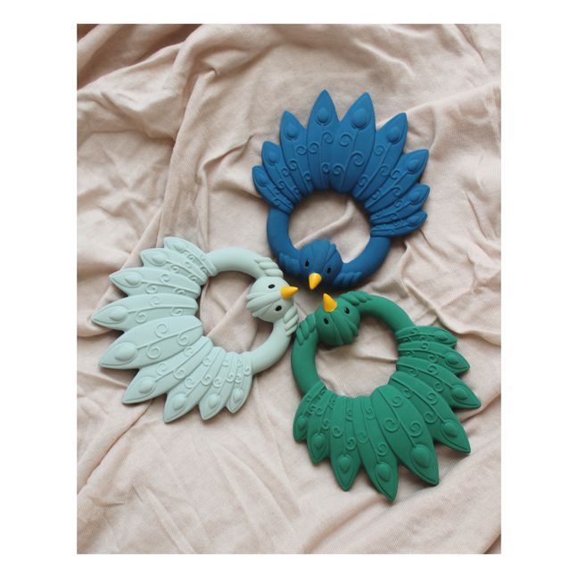 Anillo de dentición Paon  | Azul