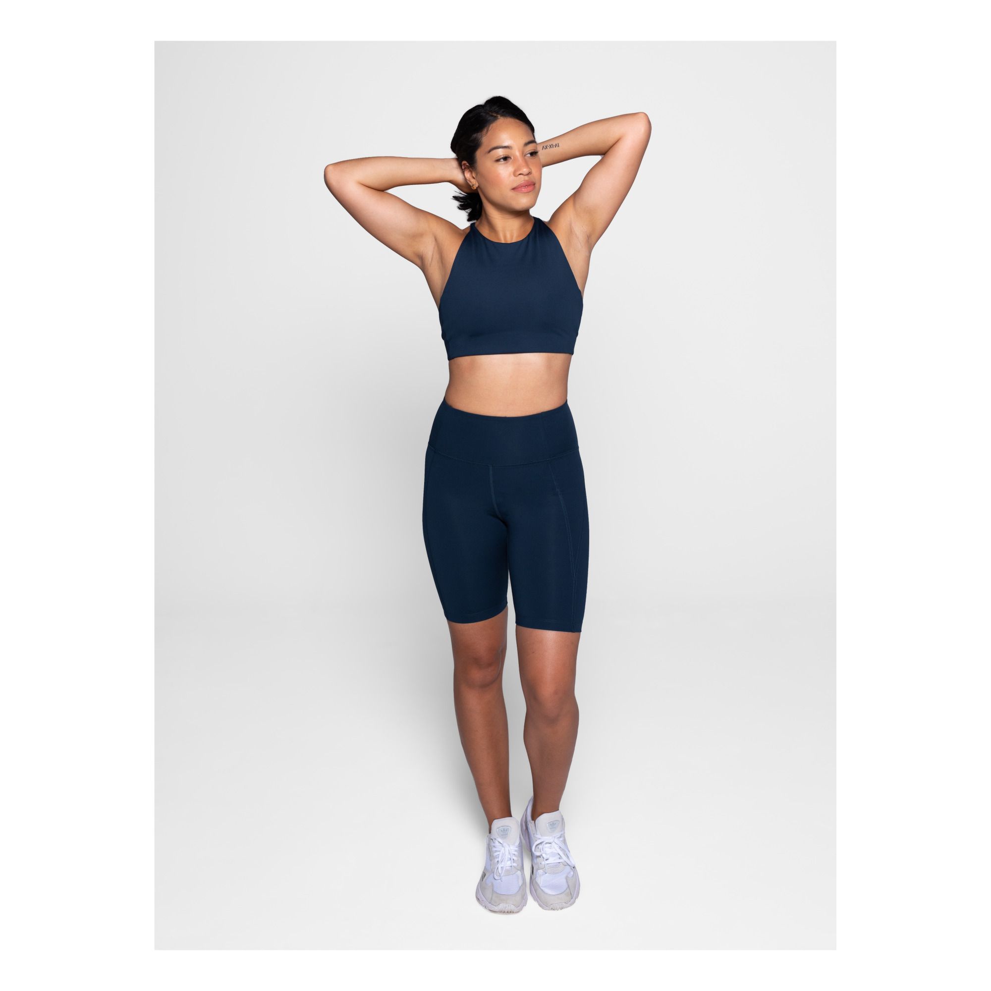 Topanga Crop Top Midnight blue 
