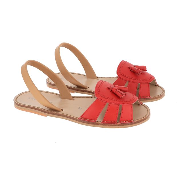 Avarca Neo 2 Leather Sandals - Adult's Collection  | Red