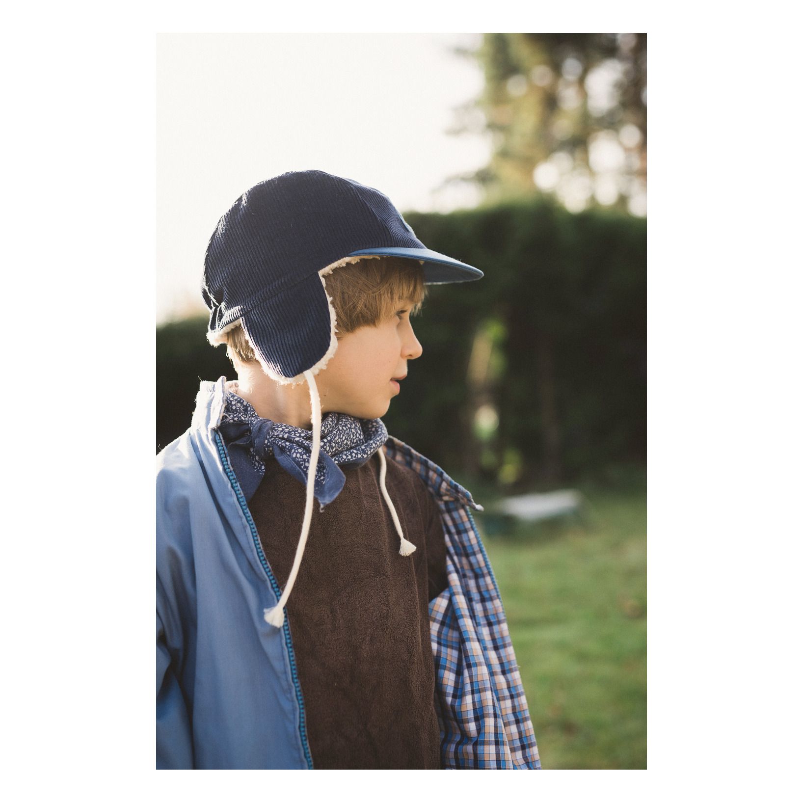 Cappello imbottito Blu New Kids In The House Moda Bambino