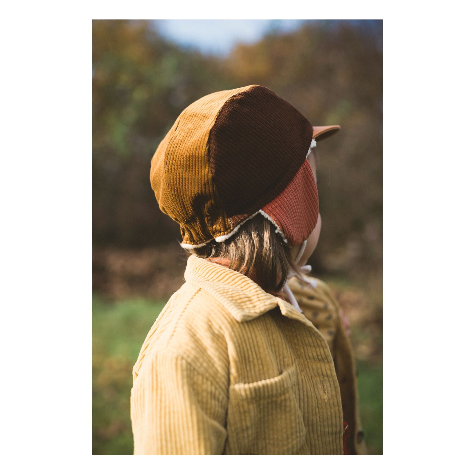 Cappello imbottito Colorblock Ruggine New Kids In The House Moda Bambino