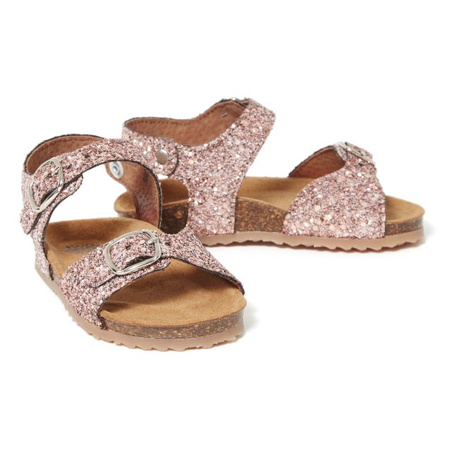 Two Con Me - Sandali con fibbia | Oro rosa
