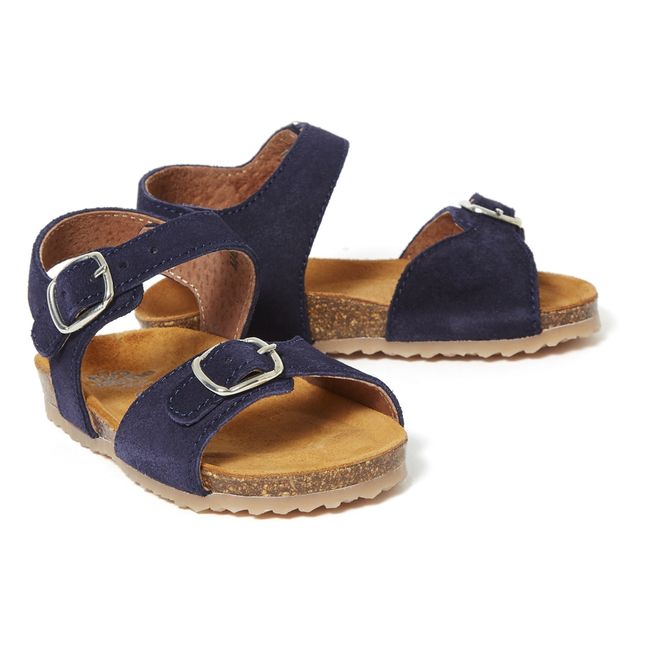 Two Con Me - Buckle Sandals Navy blue