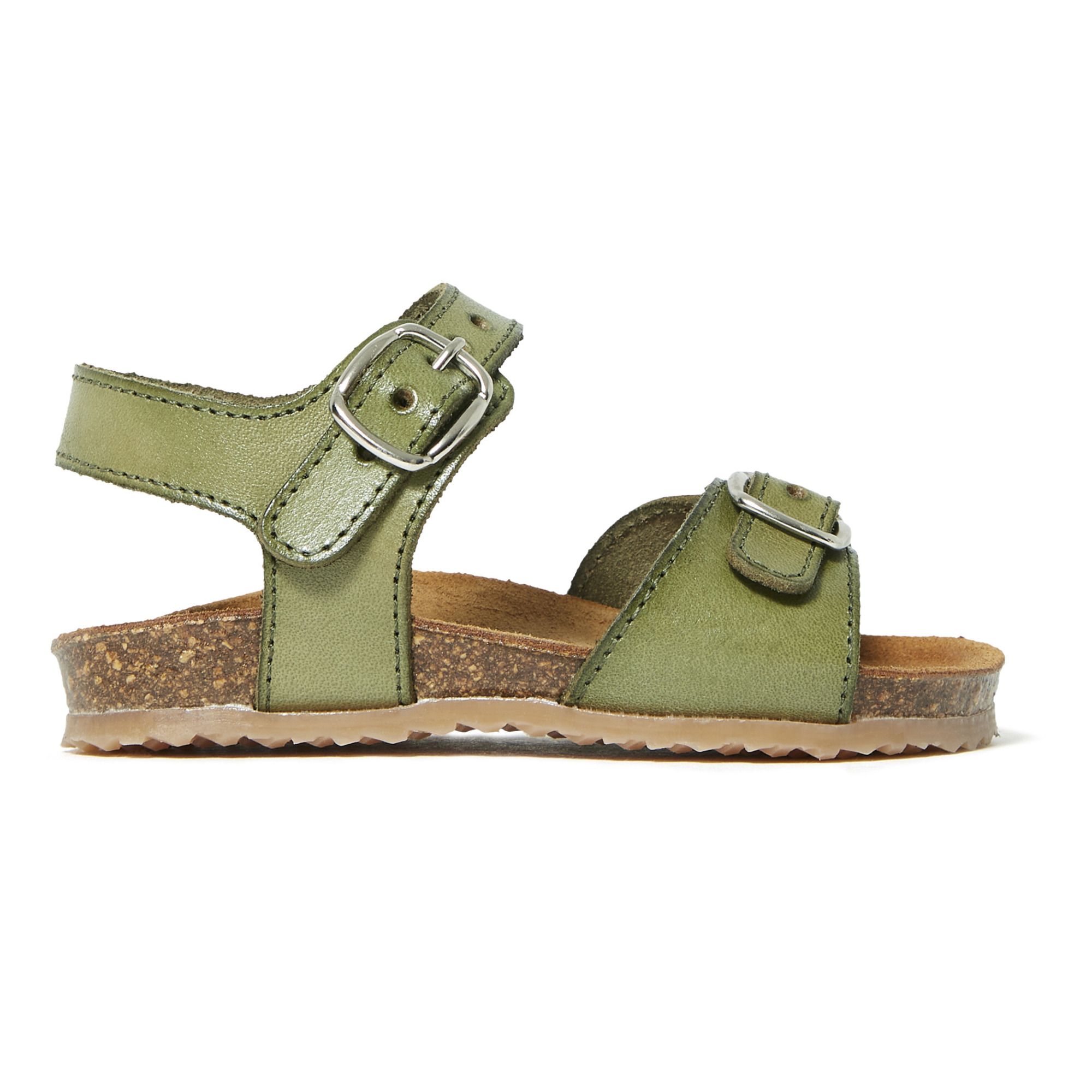 Pèpè - Two Con Me - Sandales Boucles - Fille - Vert kaki