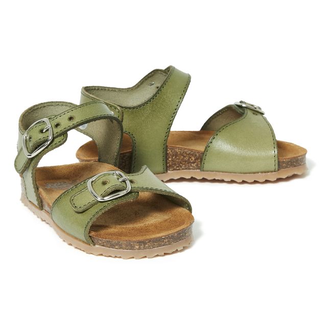 Two Con Me - Sandalias Hebilla | Verde Kaki
