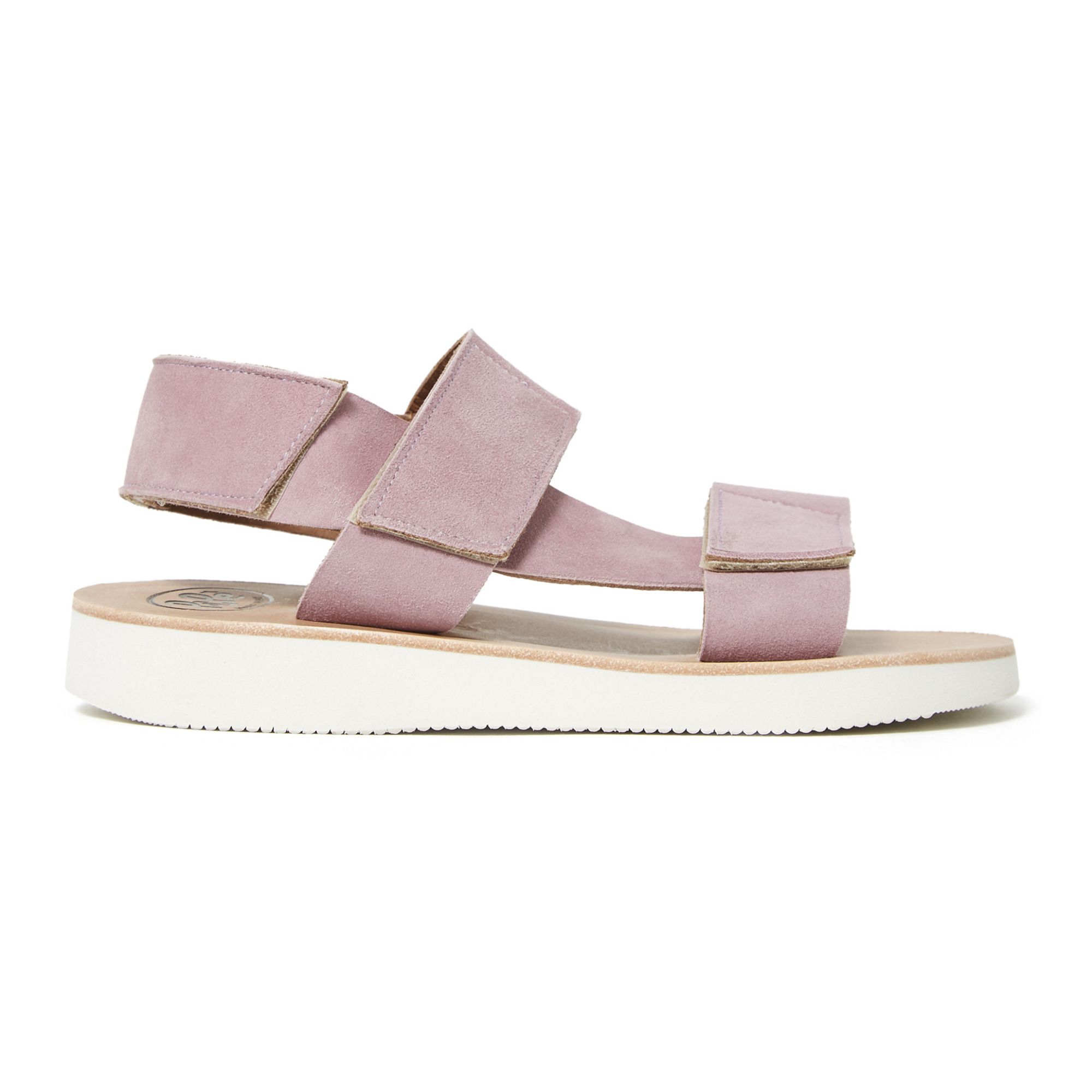 Pèpè - Sandales Scratchs - Fille - Vieux Rose