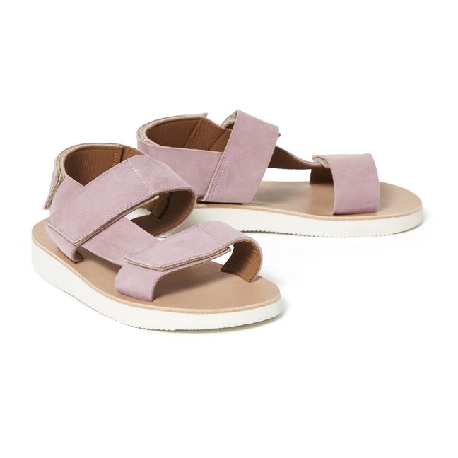 Velcro Sandals  Dusty Pink