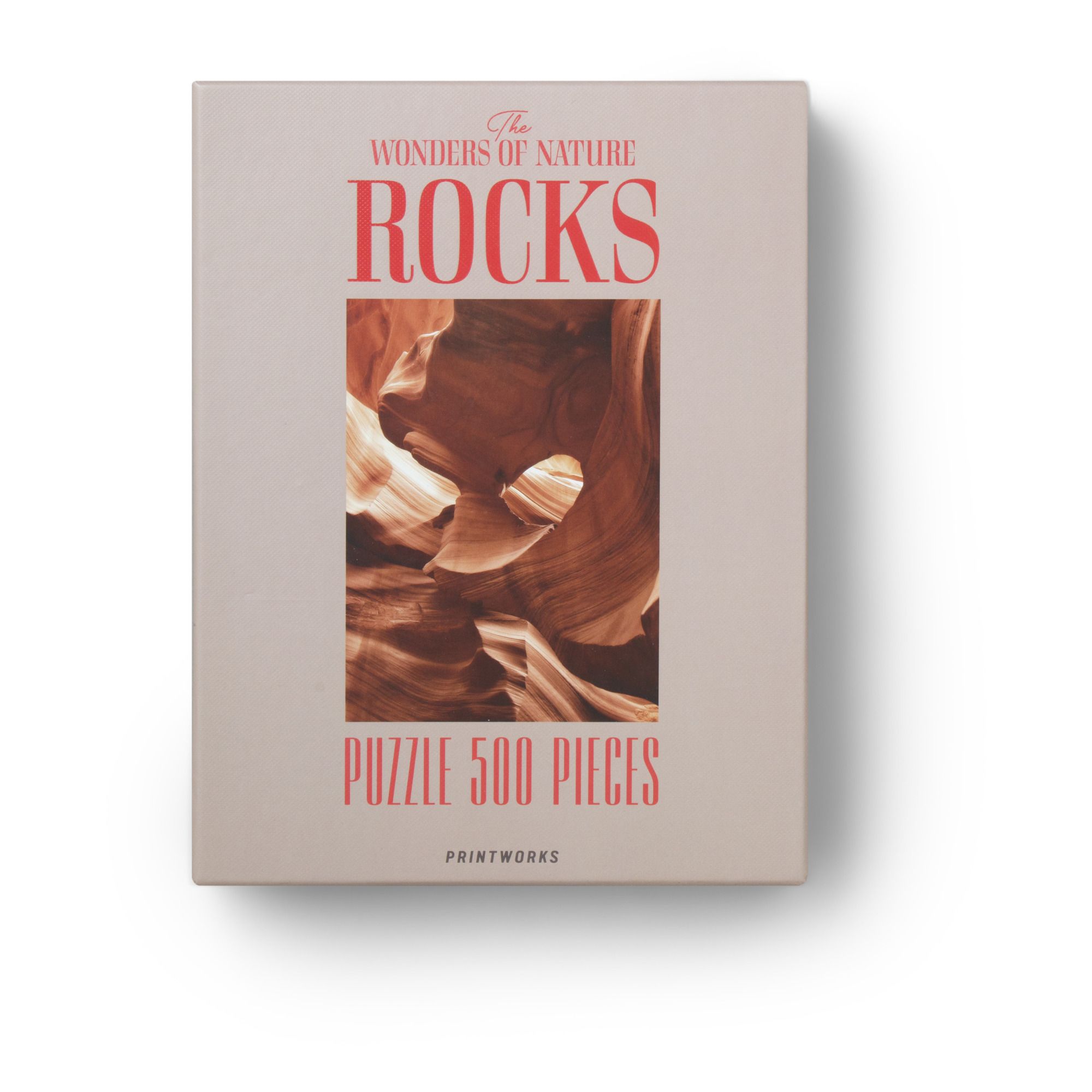 PrintWorks - Puzzle Rocks - 500 pièces - Fille - Multicolore