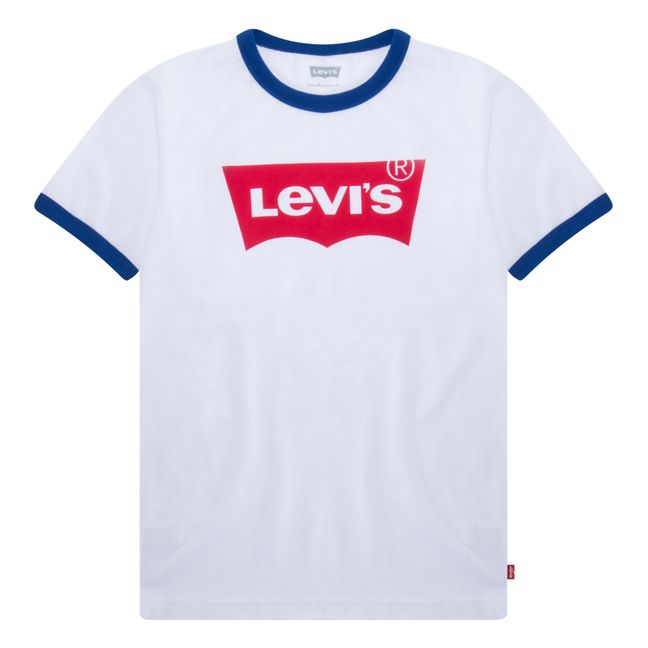 Camiseta Bicolor | Blanco