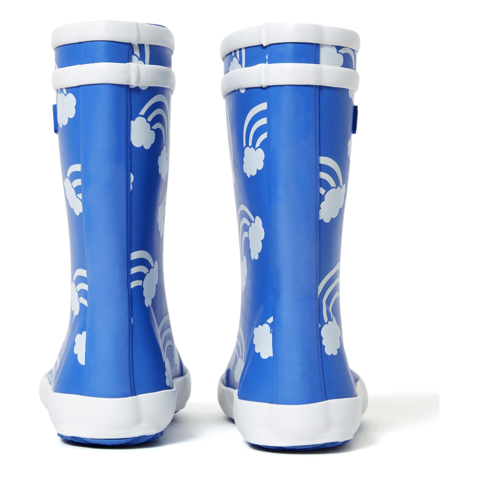Rainbow Lolly Pop Boots Royal blue 