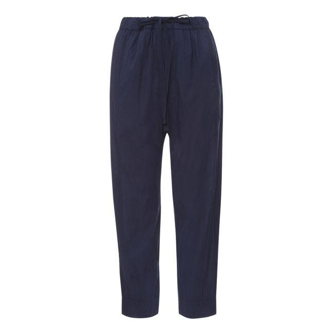Draper Trousers  | Navy blue