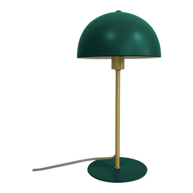 Lampada da tavolo Bonnet di metallo  | Verde