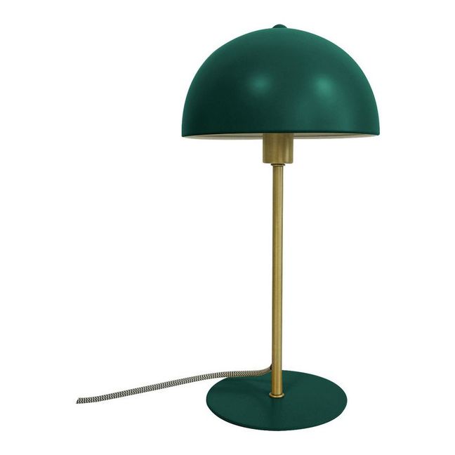 Lámpara de sobremesa Bonnet de metal Verde