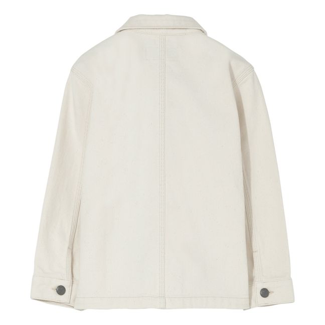 Warren Denim Jacket  | Ecru