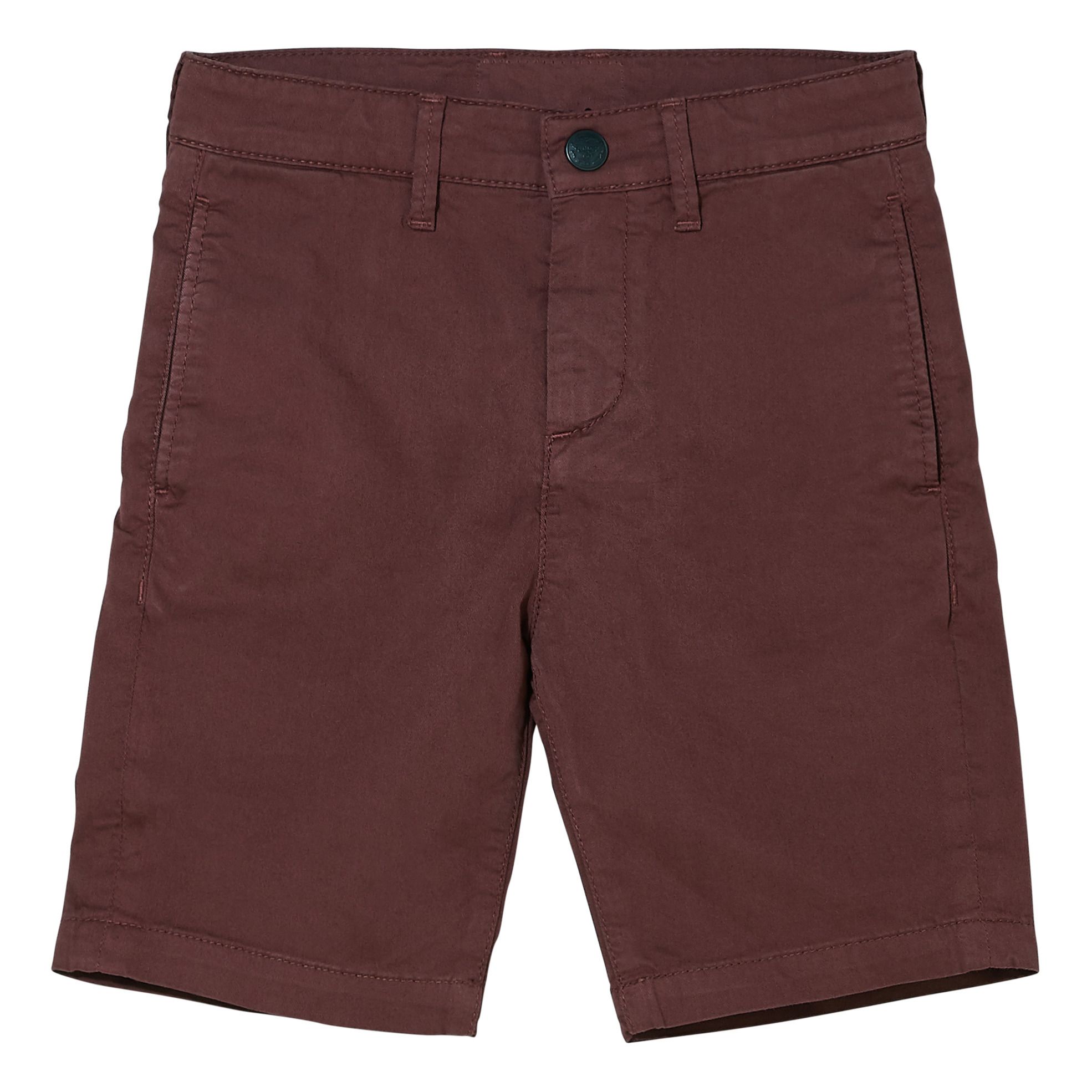 Finger in the nose - Short Chino Allen - Garçon - Bordeaux