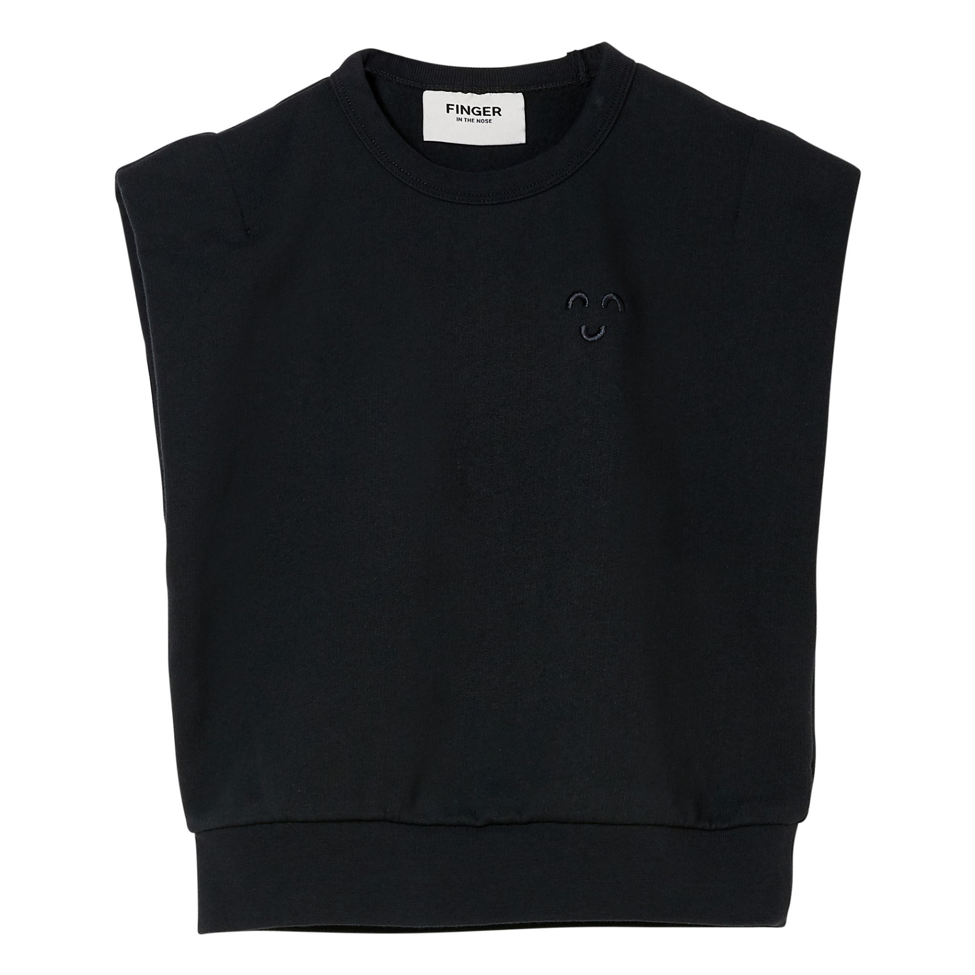 Finger in the nose - Sweat Sans Manches Carol - Fille - Noir