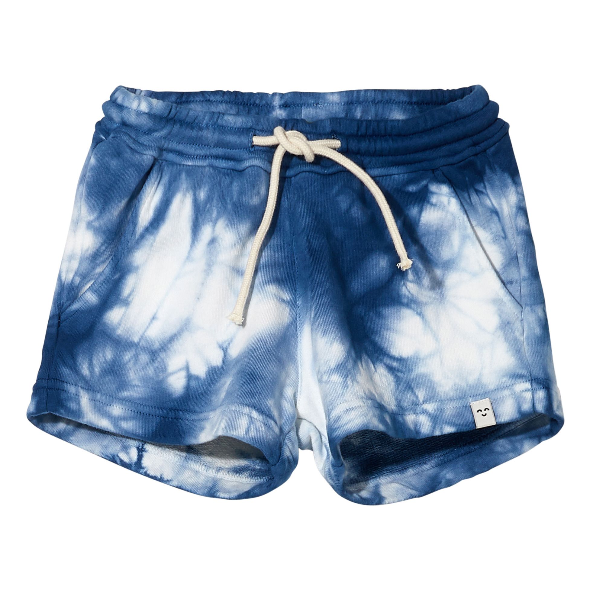 Finger in the nose - Short Trinity Tie and Dye - Fille - Bleu