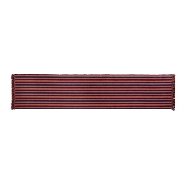 Tapis Stripes and Stripes - 65x300 cm Bleu marine