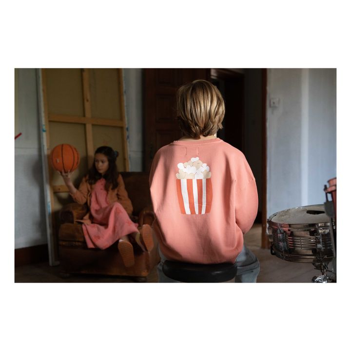 Organic Cotton Popcorn Sweatshirt 