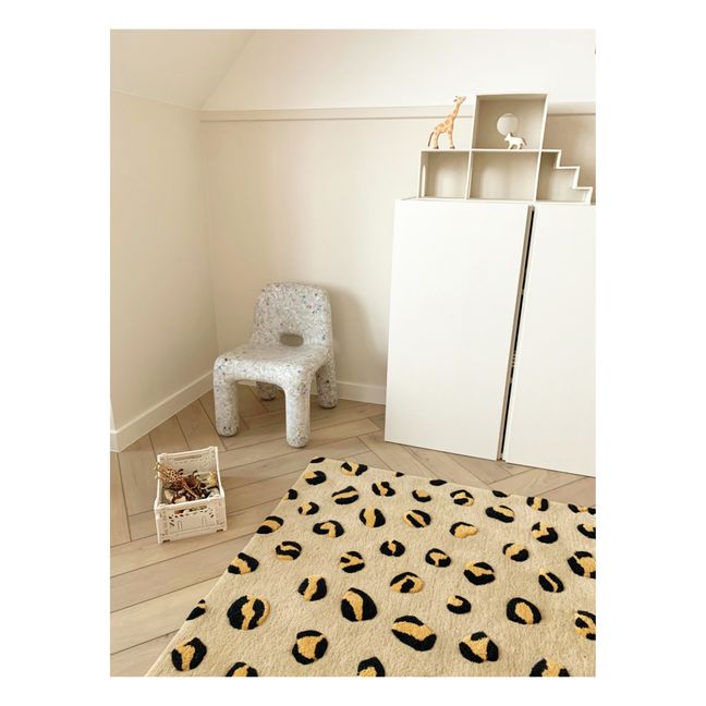Wool Leopard Rug