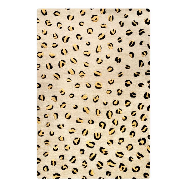 Wool Leopard Rug
