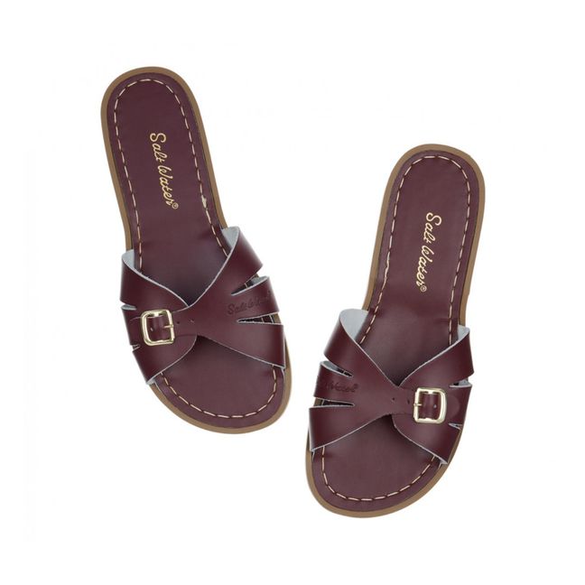 Classic Slide Sandals - Women's Collection | Burgundy