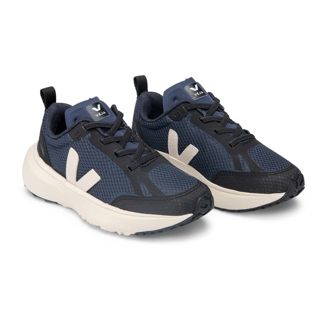 Sneakers Canary con lacci elasticizzati  Vegan Blu
