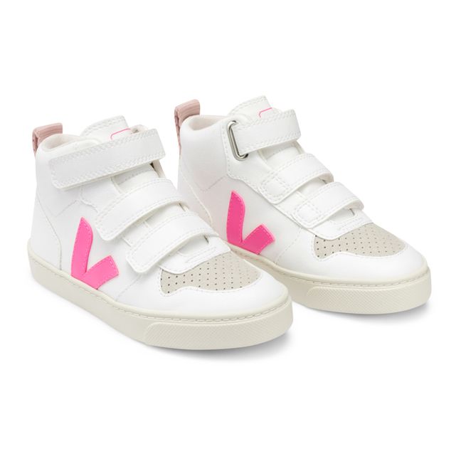 V-10 Mid Vegan Leather Sneakers Pink