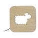 Veilleuse Mouton en bois de chêne massif- Miniature produit n°0