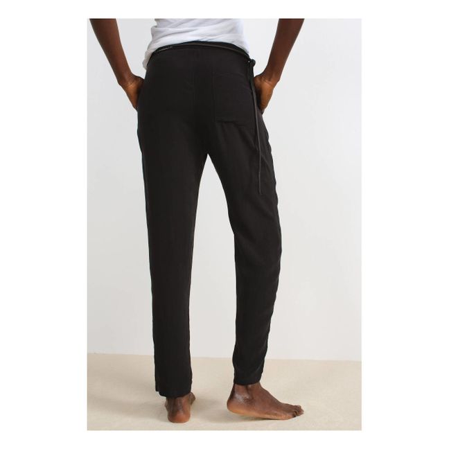 Harjo Cupro Trousers  | Black