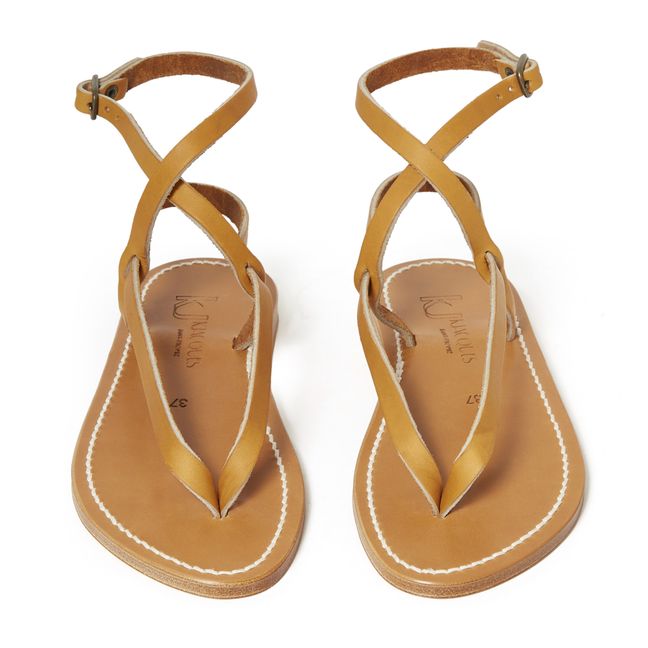 Delta Sandals  | Natural