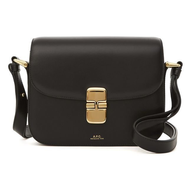 Borsa Grace Small pelle liscia | Nero