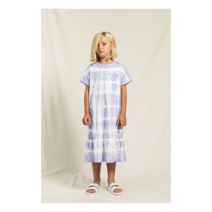 Oversized Patti Tie-dye Dress  | Lilac- Product image n°1
