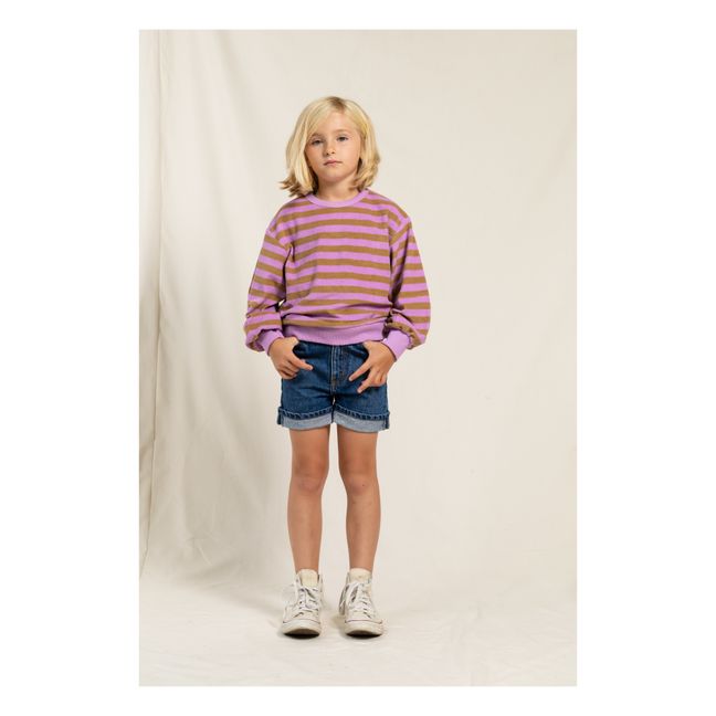 Shorts de tiro alto Cherryl | Vaquero